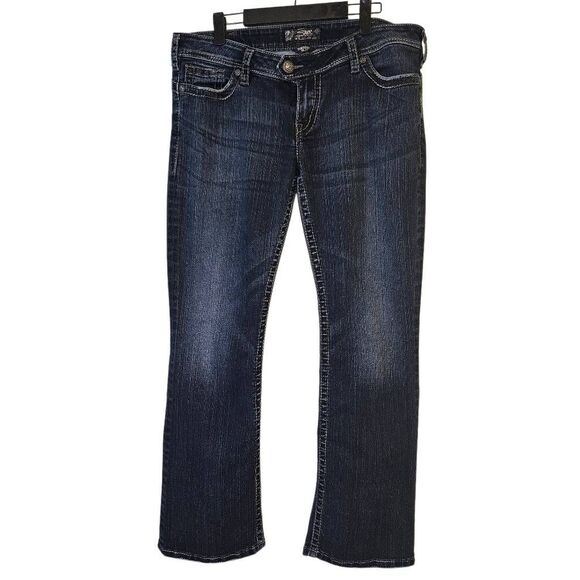 Silver Tuesday low rise boot jeans. Size 16.5. #901 - Picture 1 of 6